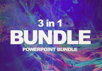 3套高端商务精美配色多图形图标PPT模板合集 - 顶尖PPT