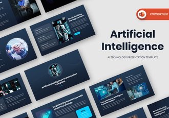 人工智能PowerPoint模板 - 顶尖PPT