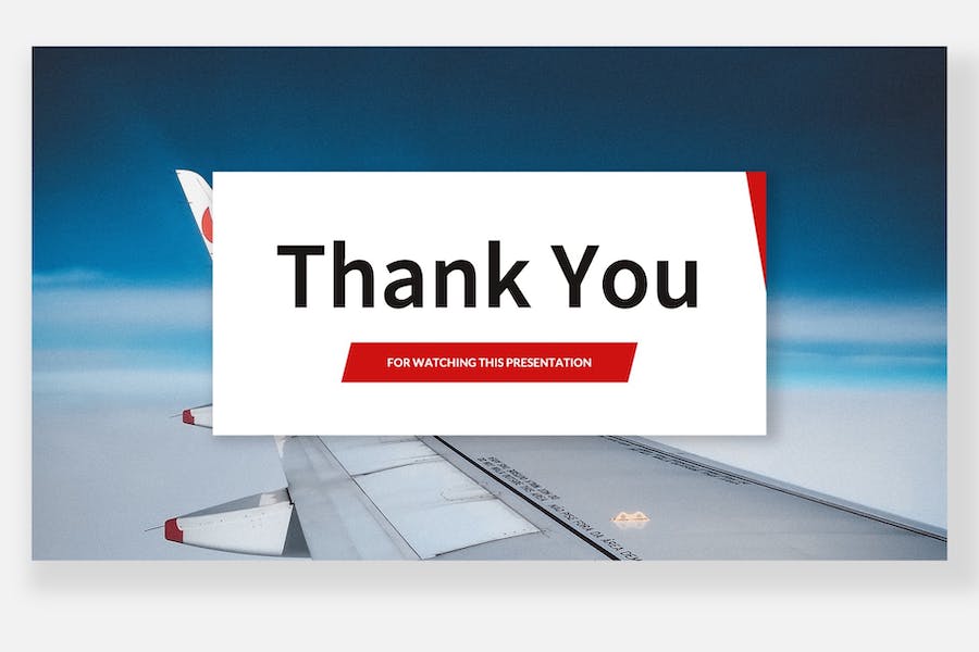 航空公司宣传介绍keynote模板 - 顶尖PPT