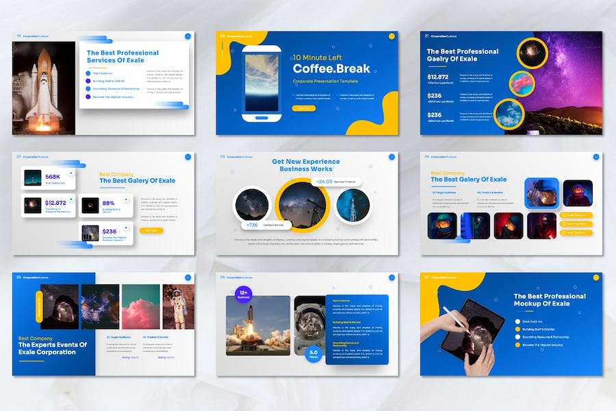 企业公司讲述展示方案应用推介PPT模板 - 顶尖PPT