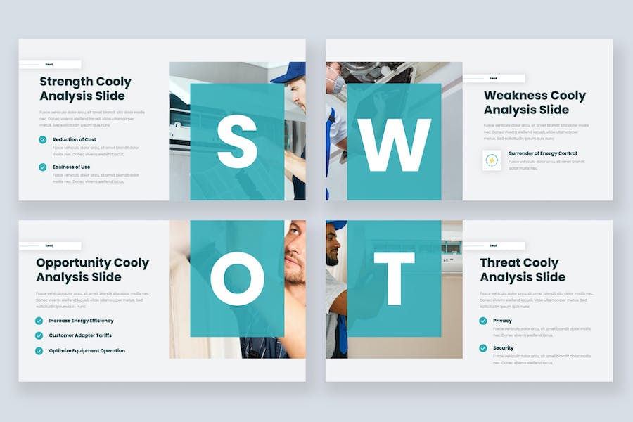 空调售后公司keynote模板 - 顶尖PPT