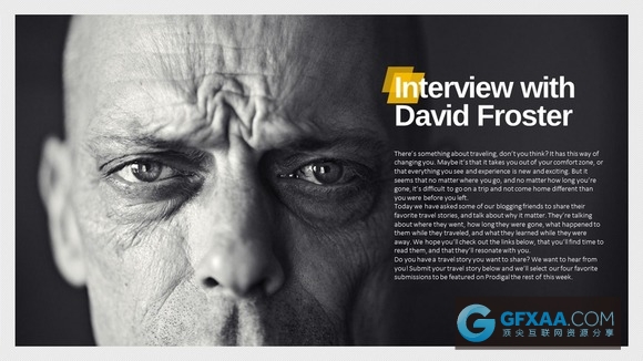 旅游风光展示探险简约PPT模板 - 顶尖PPT