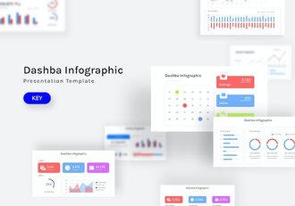 工作规划日期图表展示Keynote模板 - 顶尖PPT