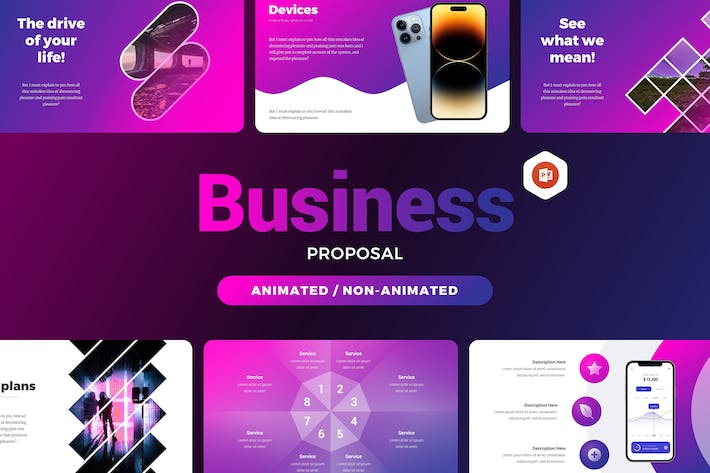 创意大气商业建议书企业合作商务通用PPT模板 - 顶尖PPT