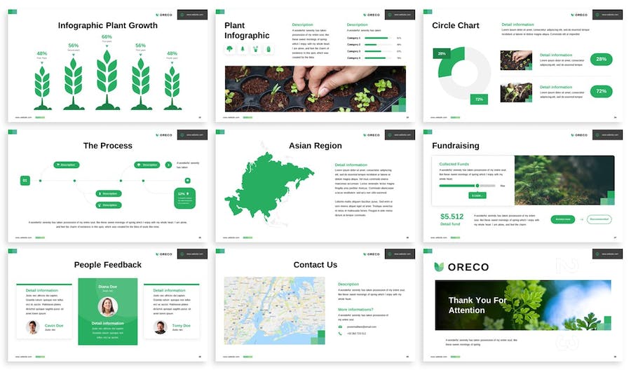 环保生态资源保护方案PPT模板 - 顶尖PPT