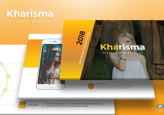 魅力主题创意视觉设计作品展示Keynote模板 - 顶尖PPT