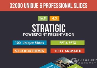 100页商务团队企业简介通用PPT模板51种配色方案 - 顶尖PPT