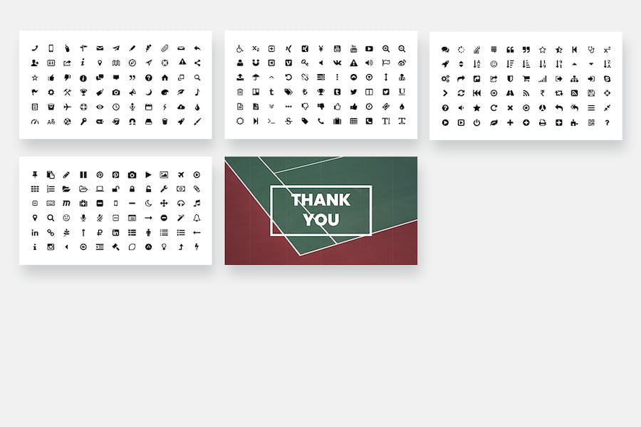 网球体育赛事活动宣传展示PPT模板 - 顶尖PPT