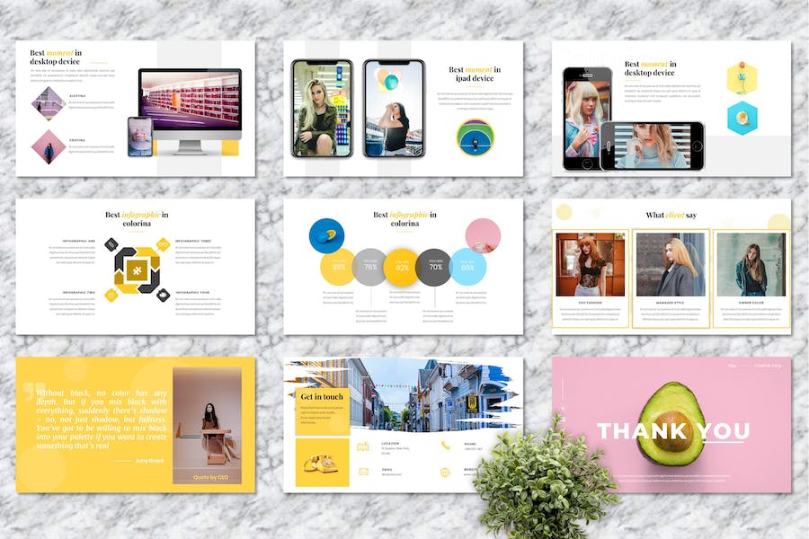 创意商务品牌推广方案Keynote模板 - 顶尖PPT