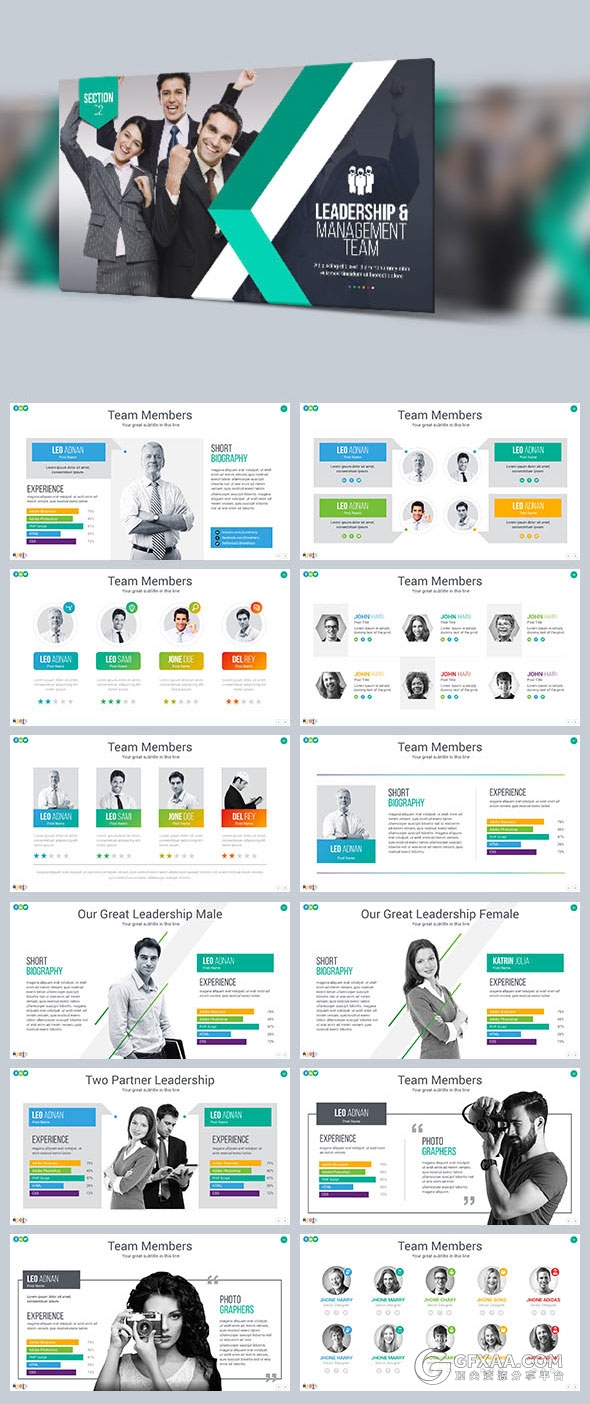 472页大型数据逻辑图图标多行业通用PPT模板 - 顶尖PPT