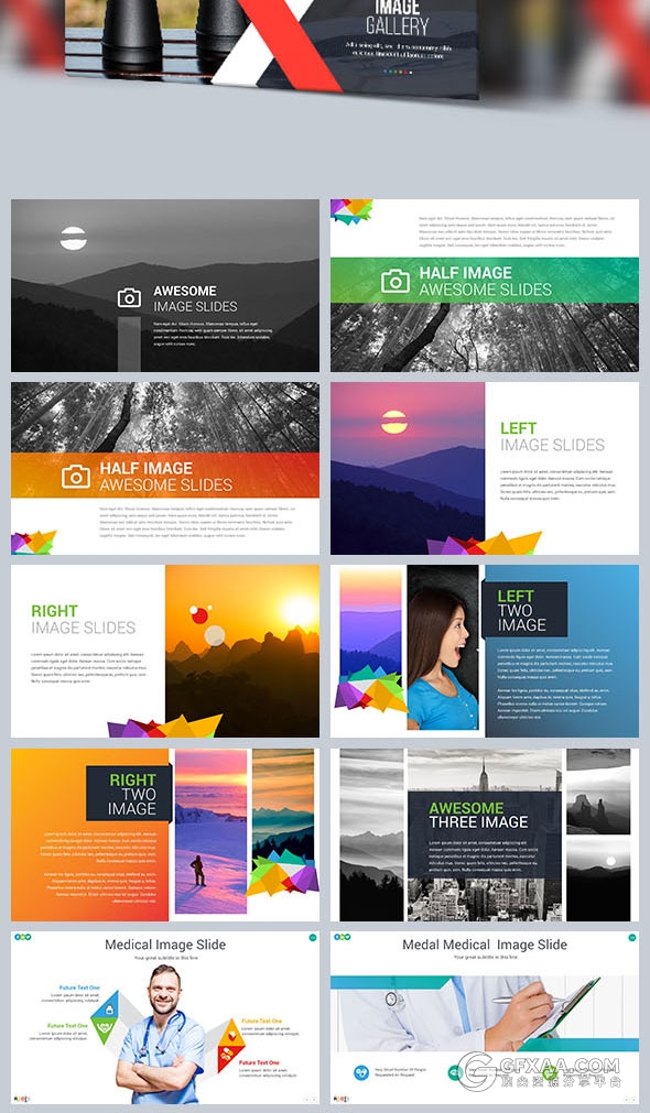 472页大型数据逻辑图图标多行业通用PPT模板 - 顶尖PPT