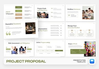 商务项目提案规划合作讲述展示Keynote模板 - 顶尖PPT