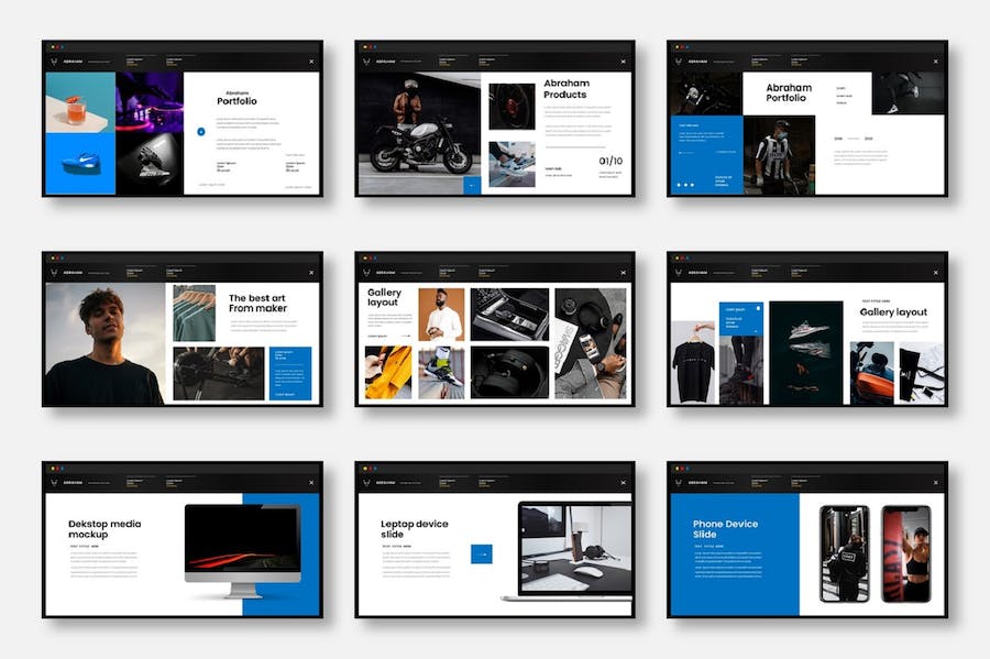 业务合作产品发布介绍宣传展示keynote模板 - 顶尖PPT