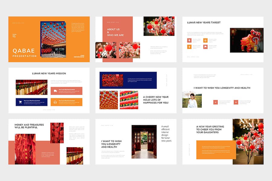 中国农历新年文化习俗国际传播推广PPT模板 - 顶尖PPT