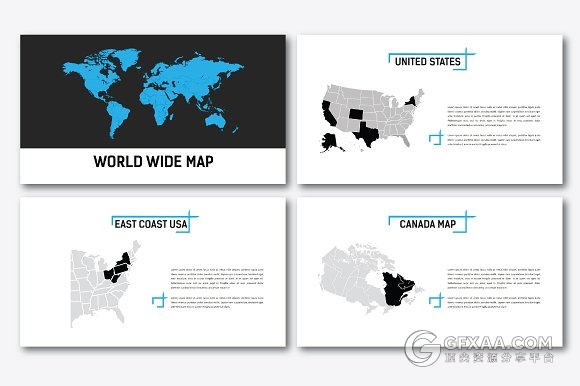 130页简约文艺图片展示商务通用keynote模板 - 顶尖PPT