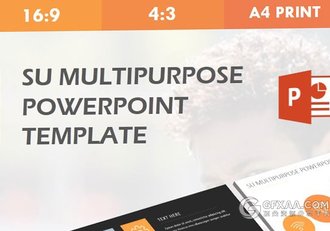 12种配色模板3种比例规格商务通用PPT模板 - 顶尖PPT