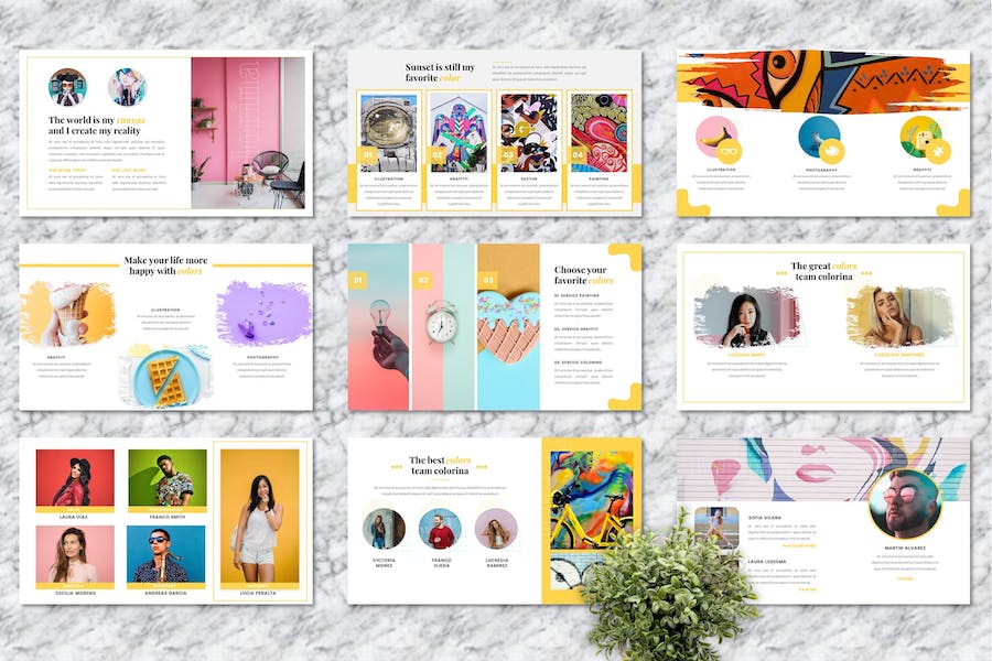 创意商务品牌推广方案Keynote模板 - 顶尖PPT