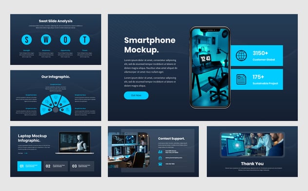 人工智能PowerPoint模板 - 顶尖PPT