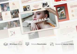 现代创意商务活动内容展示PowerPoint模板 - 顶尖PPT