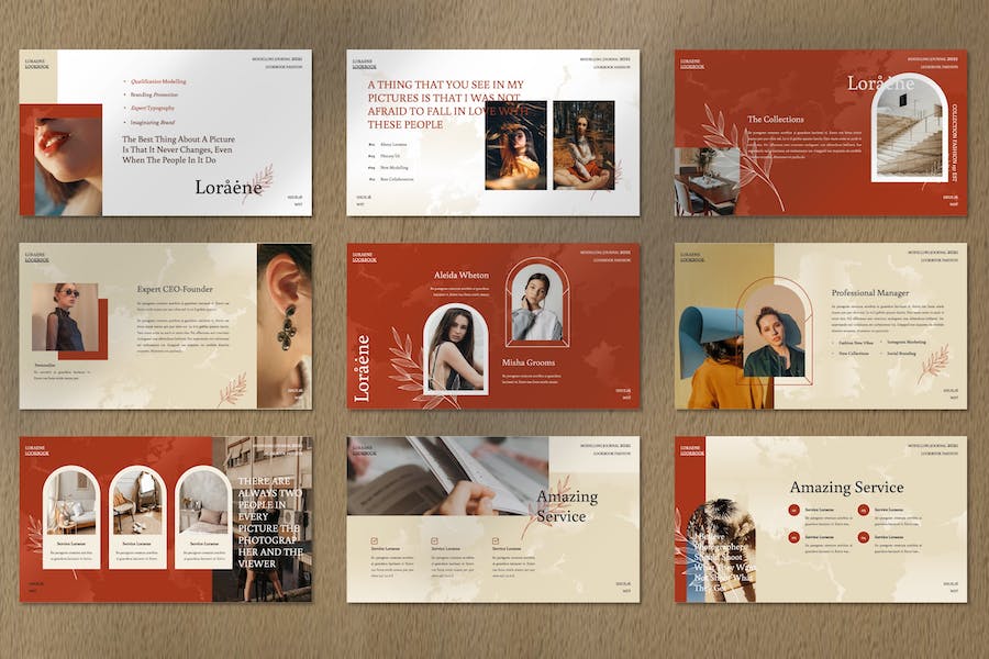 建筑室内设计3D建模展示Keynote模板 - 顶尖PPT