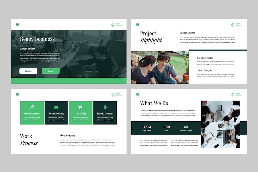 创业项目融资路演商业计划书Keynote模板 - 顶尖PPT