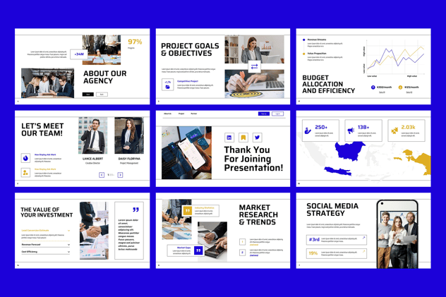 企业数字化营销全渠道方案策划PPT模板 - 顶尖PPT