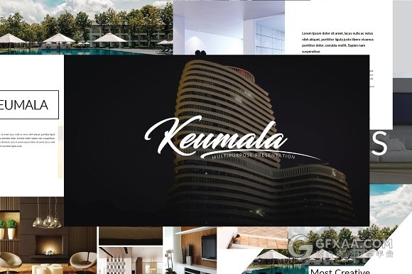 95页极简家居装修风格展示PPT模板 - 顶尖PPT