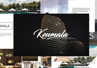 95页极简家居装修风格展示PPT模板 - 顶尖PPT