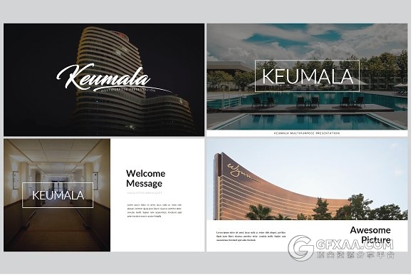 95页极简家居装修风格展示PPT模板 - 顶尖PPT