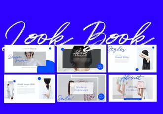 时尚杂志画册摄影作品展示Keynote模板 - 顶尖PPT