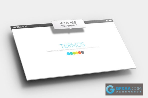 106页色彩图形商务商业总结统计PPT模板 - 顶尖PPT