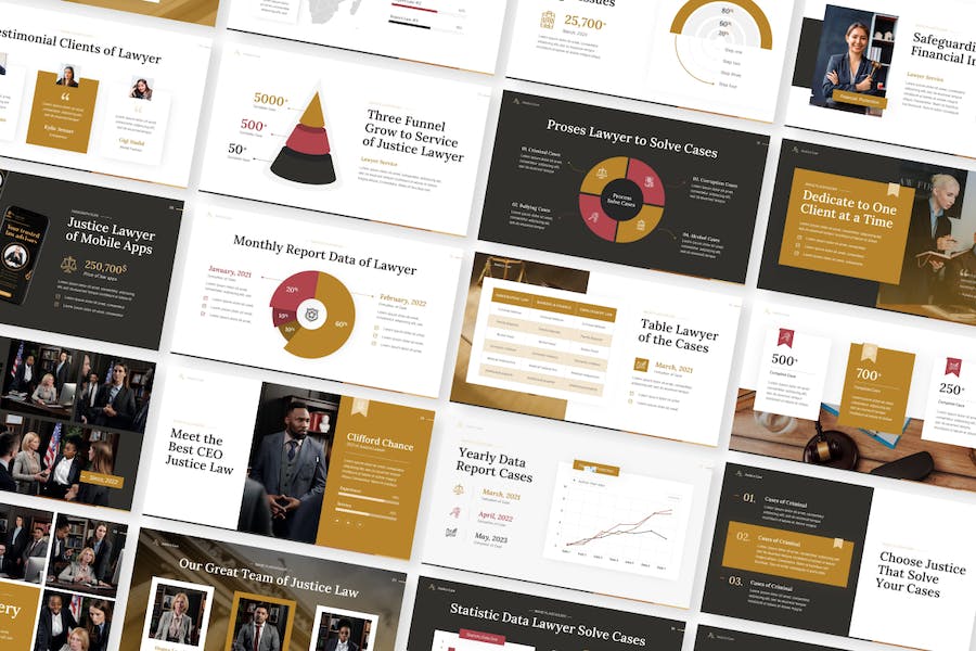 法律司法知识教育宣传PPT模板 - 顶尖PPT