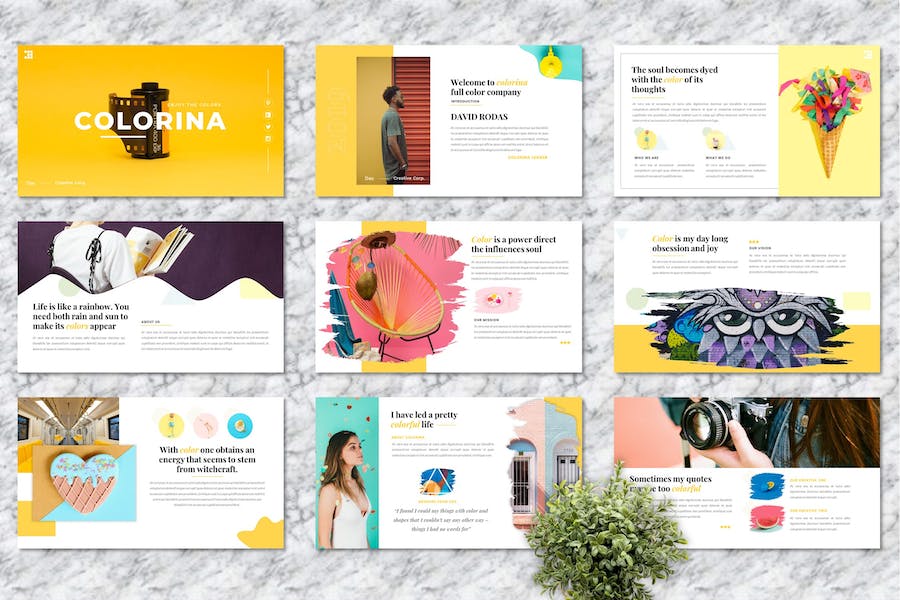 创意商务品牌推广方案Keynote模板 - 顶尖PPT