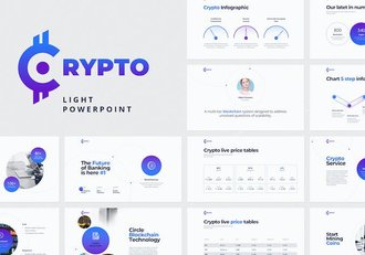 网络安全数字加密技术公司数据分析PPT模板 - 顶尖PPT
