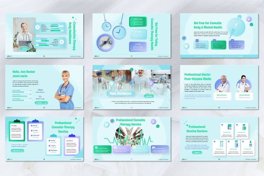 健康产品介绍养生理念分享keynote模板 - 顶尖PPT