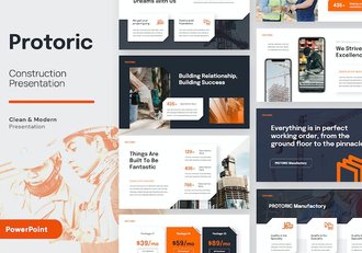 建筑工程施工方案展示PPT模板 - 顶尖PPT