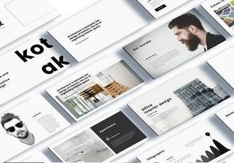 极简大气摄影产品展示多用途PPT模板 - 顶尖PPT