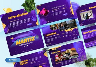 创意设计项目介绍方案Keynote模板 Retry - 顶尖PPT