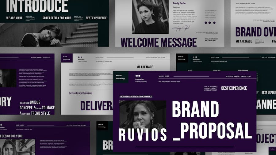 高端品牌建设项目提案PPT幻灯片 - 顶尖PPT