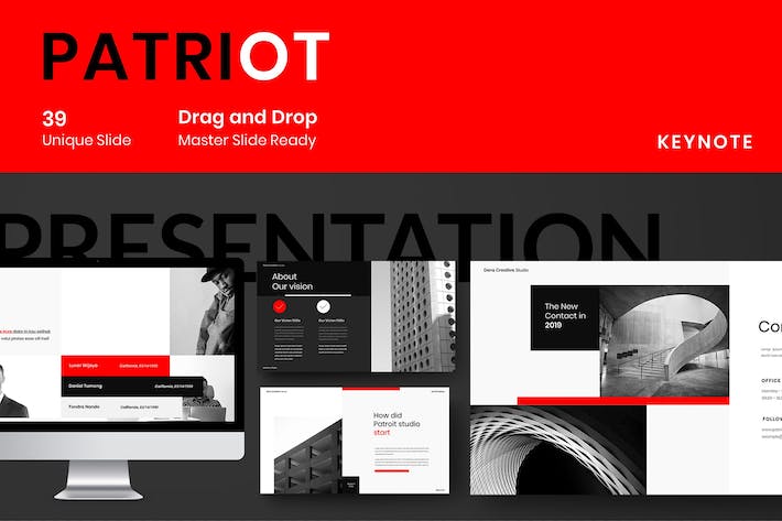 团队介绍产品展示产品营销策划通用keynote模板 - 顶尖PPT