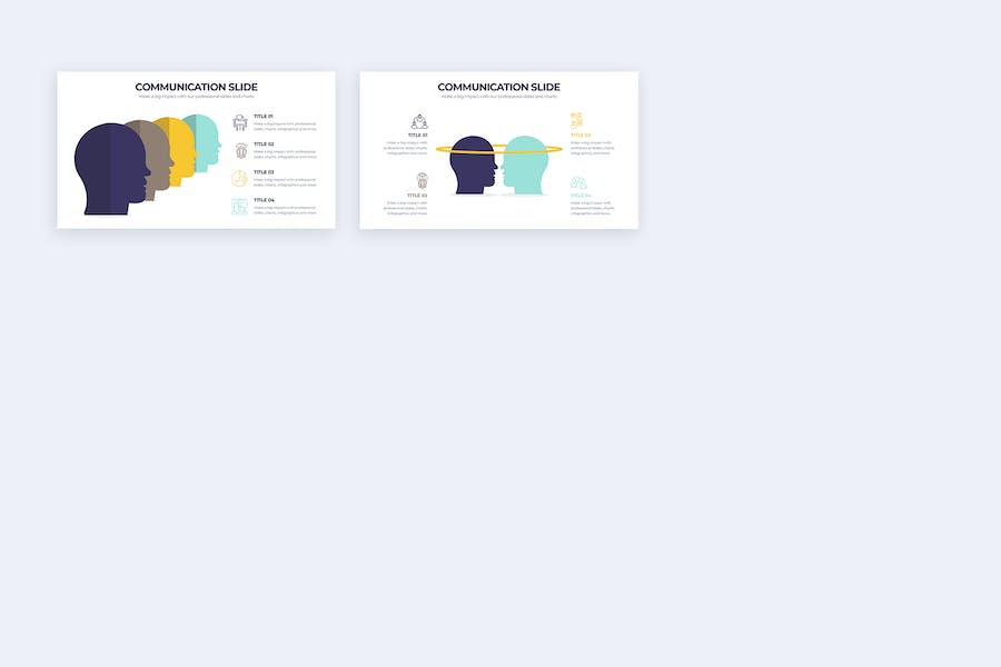 团队协作沟通交流技巧信息图表PPT模板 - 顶尖PPT