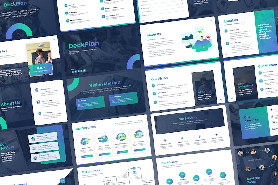 创业公司融资分析报告商业计划书商务PPT模板 - 顶尖PPT