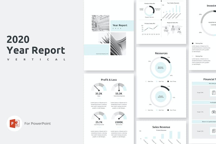 年度财务业绩报告PPT模板 - 顶尖PPT