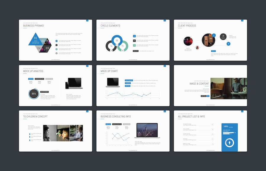 商业计划建议书企业团队介绍商务通用keynote模板 - 顶尖PPT