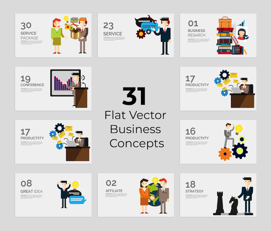 极简风格室内设计商业计划书PPT模板 - 顶尖PPT