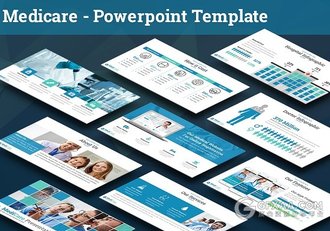 医学医疗研究生物化学通用PPT模板 - 顶尖PPT