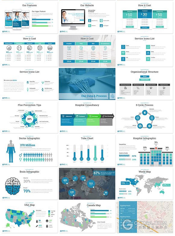 医学医疗研究生物化学通用PPT模板 - 顶尖PPT