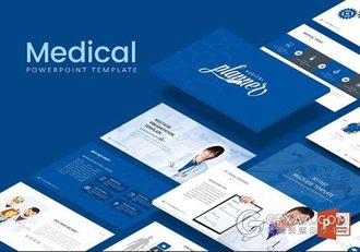 医学研究生物化学研究多用途PPT模板 - 顶尖PPT