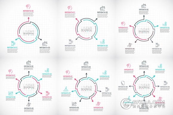 150个精美PPT图形图标模板多种格式文件 - 顶尖PPT