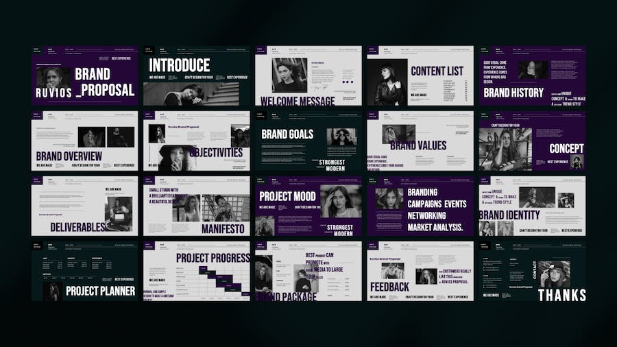 高端品牌建设项目提案PPT幻灯片 - 顶尖PPT